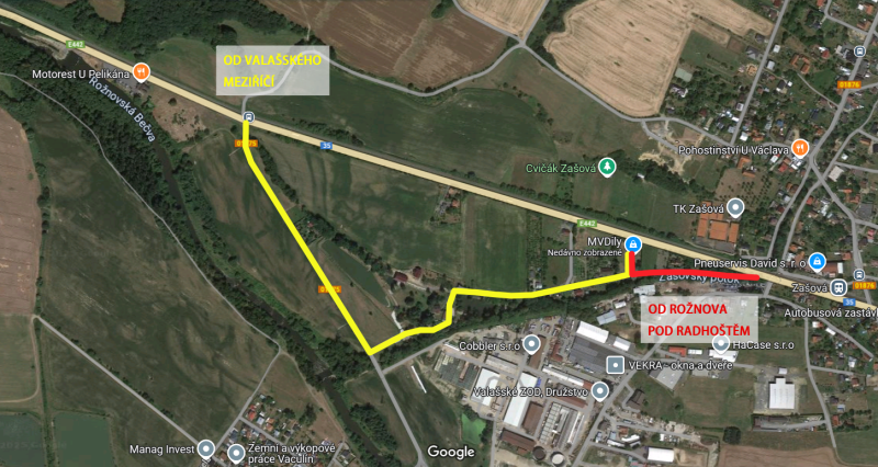 google maps TRASA